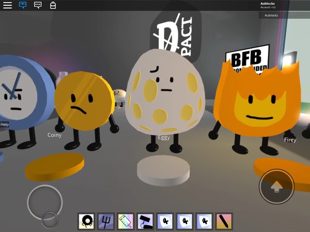 Battle For Bfdi Bfb Roblox Youtube - bfdi characters roblox