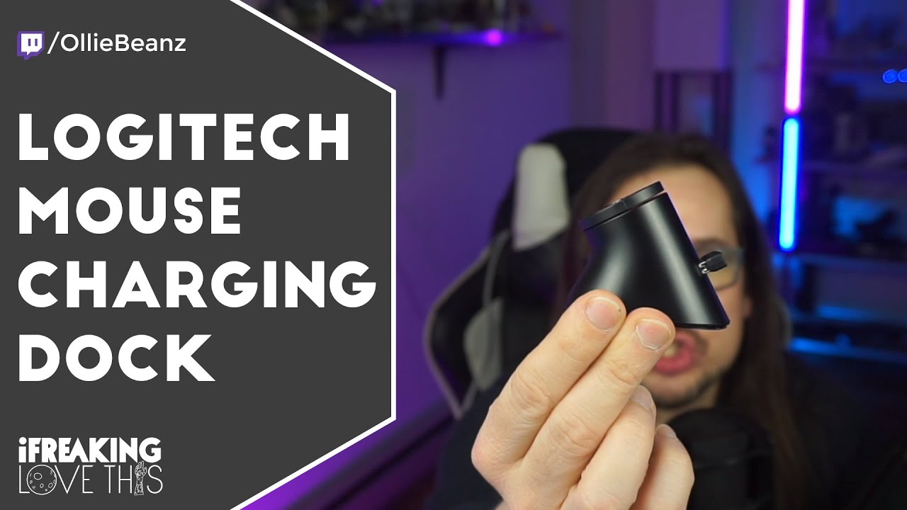 Logitech Mouse Charging Dock G502, G703, G903 and more. - YouTube
