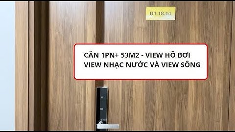 THỰC TẾ CĂN U1.18.14 VIEW HỒ BƠI, SÔNG, NHẠC NƯỚC - Q7 SÀI GÒN RIVERSIDE