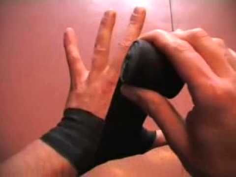 Как правильно наматывать боксерские бинты