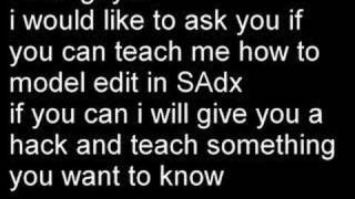 SADX-teach me how to modeledit and i will give you something