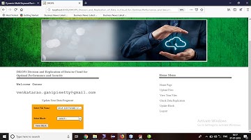 DROPS: Division and Replication of Data in Cloud for Optimal Performance and Security