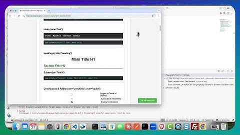[Hướng dẫn] Sử dụng selector get by role trong Playwright