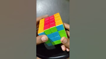 Checkerboard Pattern in 4x4 Rubik