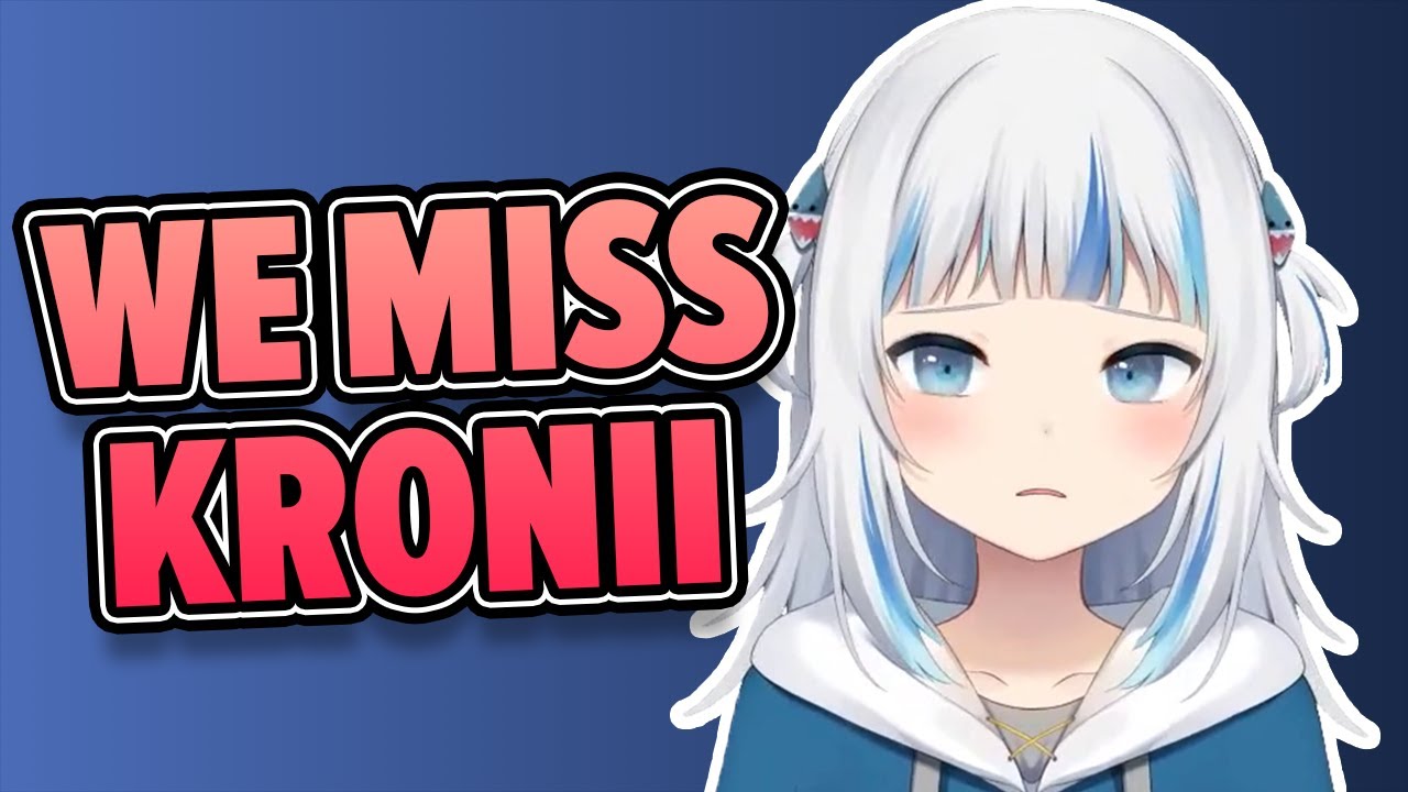 They miss Kronii so much they start hearing her voice...