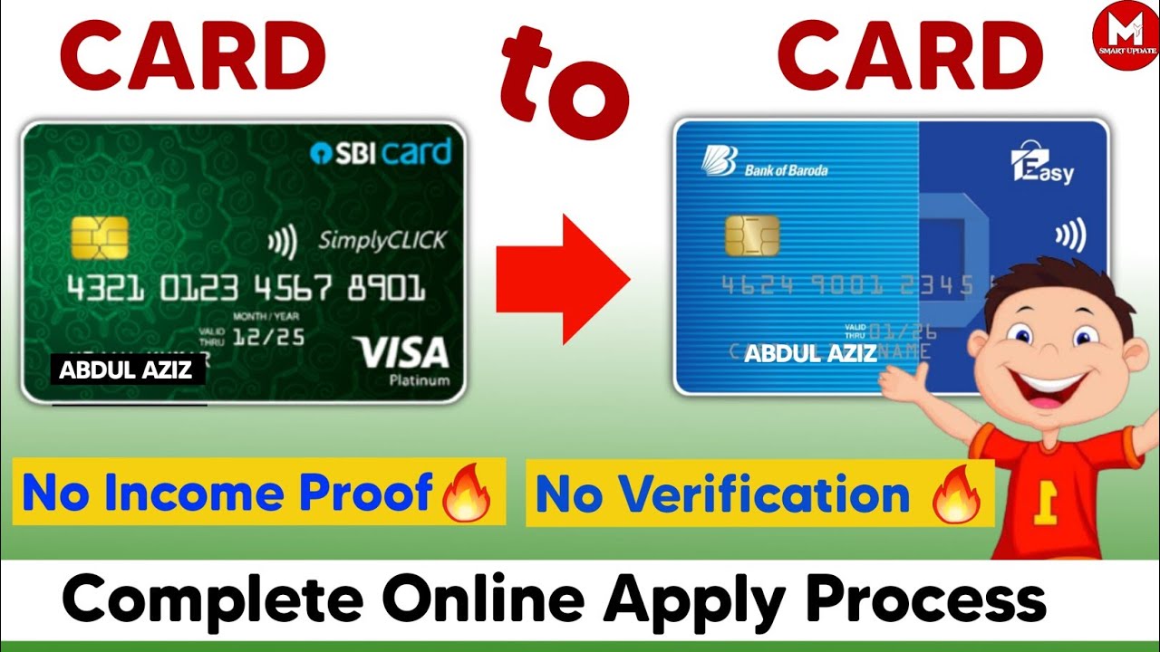 Card to Card Credit Card Apply Online 🔥¦ Without Proof🔥¦ No