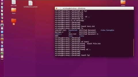 hướng các lệnh cơ bản trong linux , linux căn bản