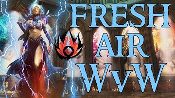 The SHOCKING Buff to Fresh Air Cata  - GW2 WvW Roaming Commentary