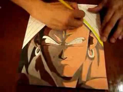 Dragon Ball Z - Como dibujar a Broly - YouTube