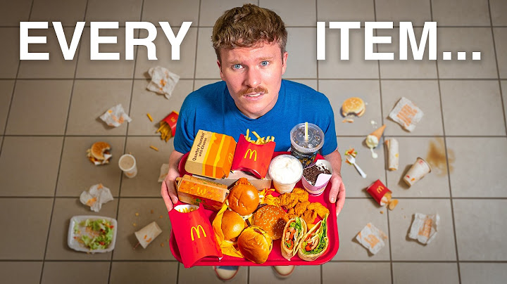 I Tried Every Item at Every Drive Thru