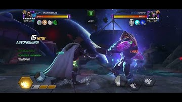 MCOC AW S62 war 8. Serpent vs node 45 Solvarch, and 47 Sentinel.