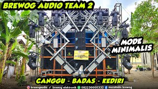 BREWOG AUDIO TEAM 2 MINIMALIST MODE ‼️ READY TODAY AT THE CANGGU BADAS KEDIRI CARNIVAL