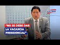 🔴🔵Ilich López: Acción Popular tiene la posición clara de que no debe darse la vacancia presidencial