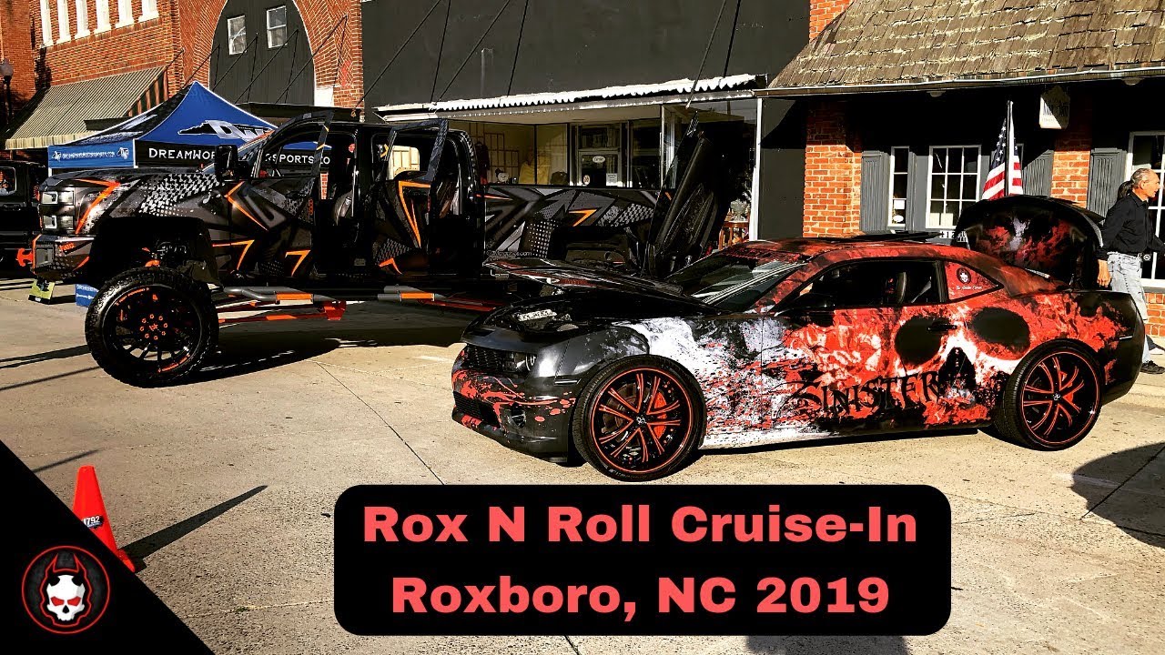 Classic Cars and SEMA Builds Rox N Roll CruiseIn Uptown Roxboro, NC