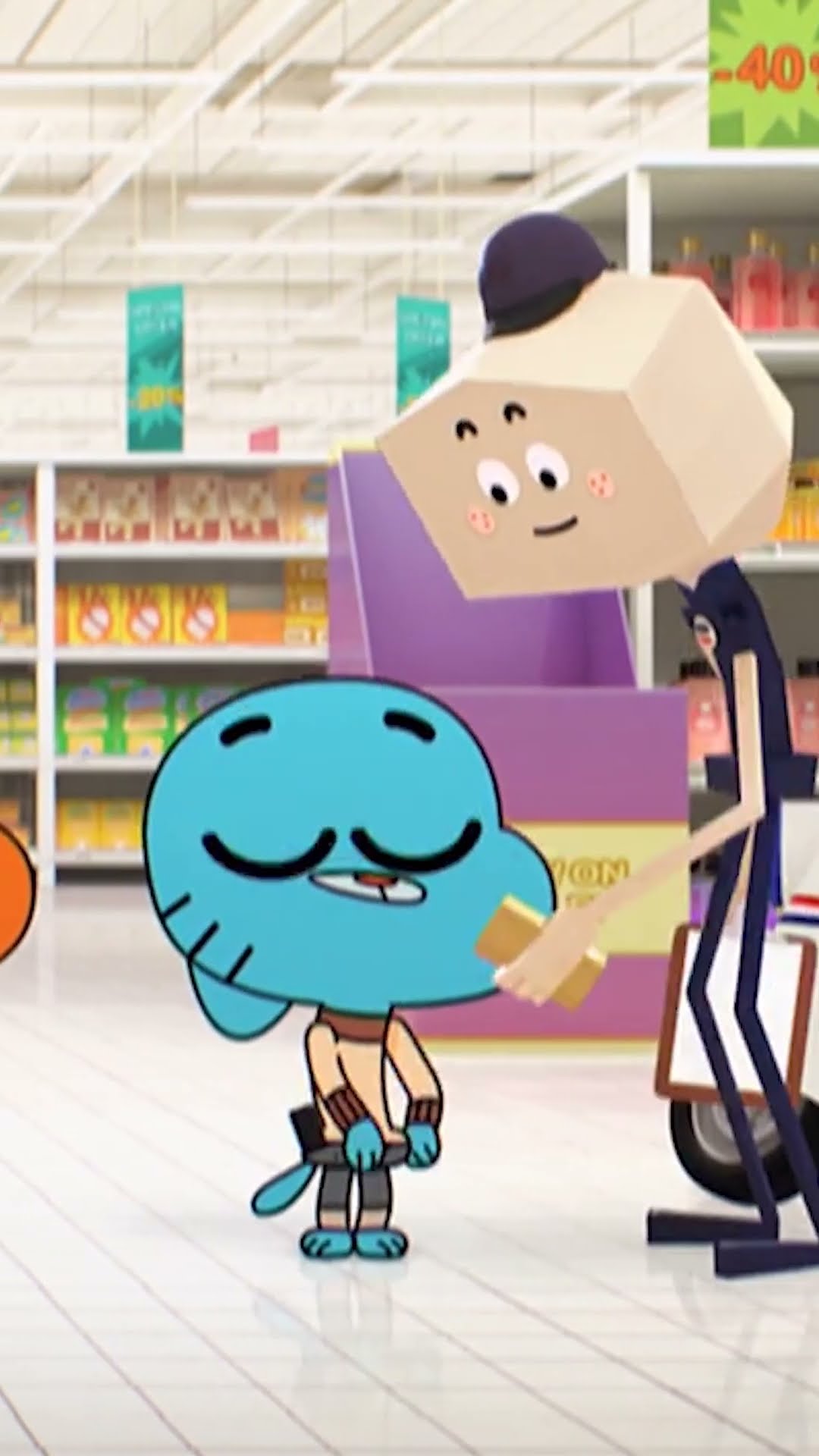 New Phone! ?? | Gumball | @cartoonnetworkuk  #shorts