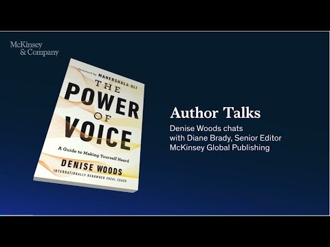 Author Talks: Denise Woods on becoming confident, effective communicators