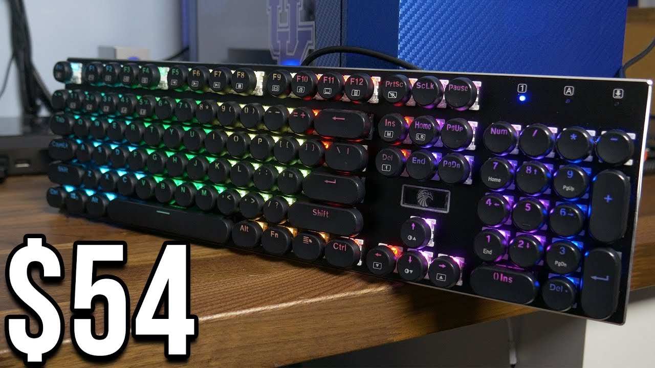$50 RGB Typewriter Mechancial Keyboard - E-Element Z-88 Review $50 RGB Typewriter Mechancial Keyboard - E-Element Z-88 Review