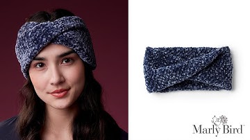 Twisted Knit Headband for Beginner Knitters || Marly Bird