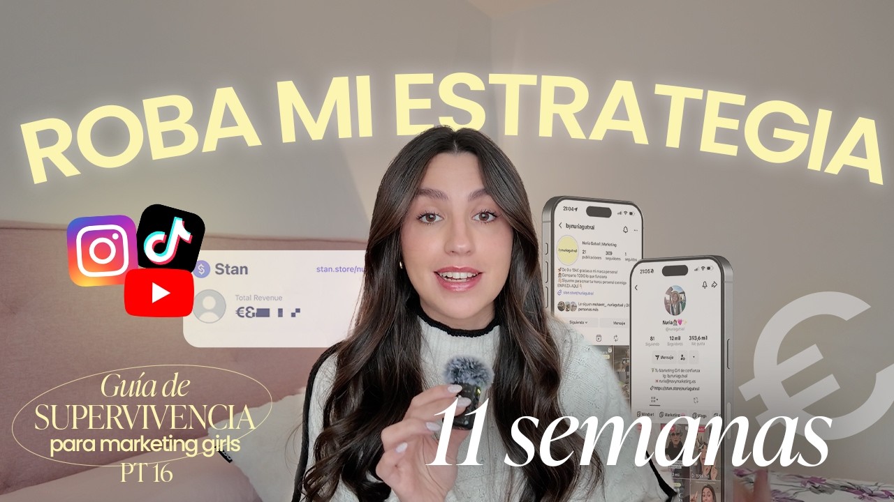 Cómo volverte creadora de contenido en 11 semanas. 💻💞