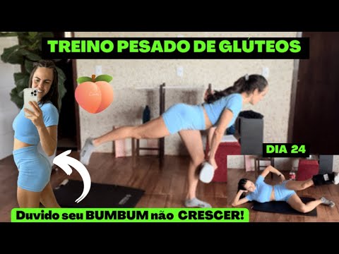 Treino completo de glúteos e posterior em casa!