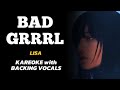 LISA BADGRRRL KAREOKE With BACKING VOCALS 