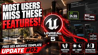 Free Unreal Engine 5 Archviz Template  Update  02