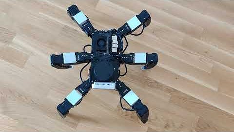 18 DoF Hexapod Movement Control Demo