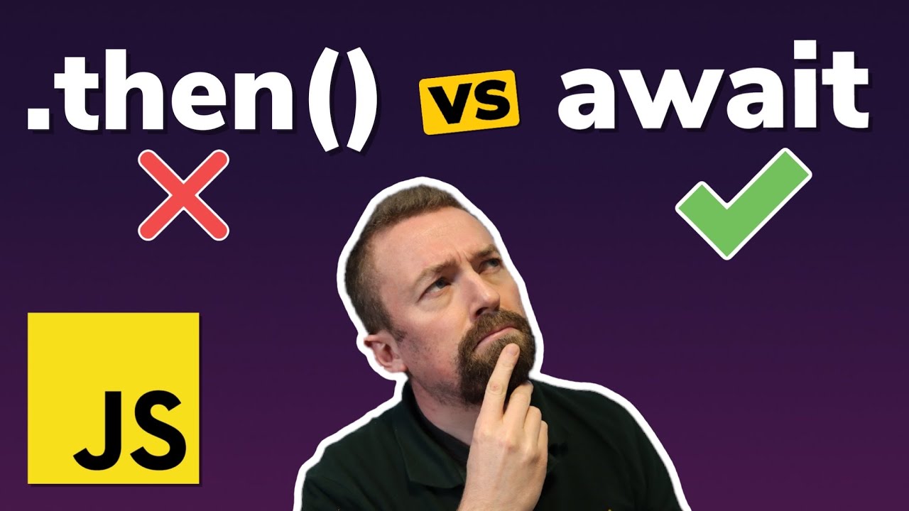 Await Async Vs Then