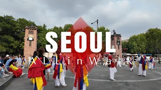myeongdong to jongno | 韓国ソウル明洞から鍾路 | 명동/종로 | seoul travel | 서울 | korea | 4k walk video
