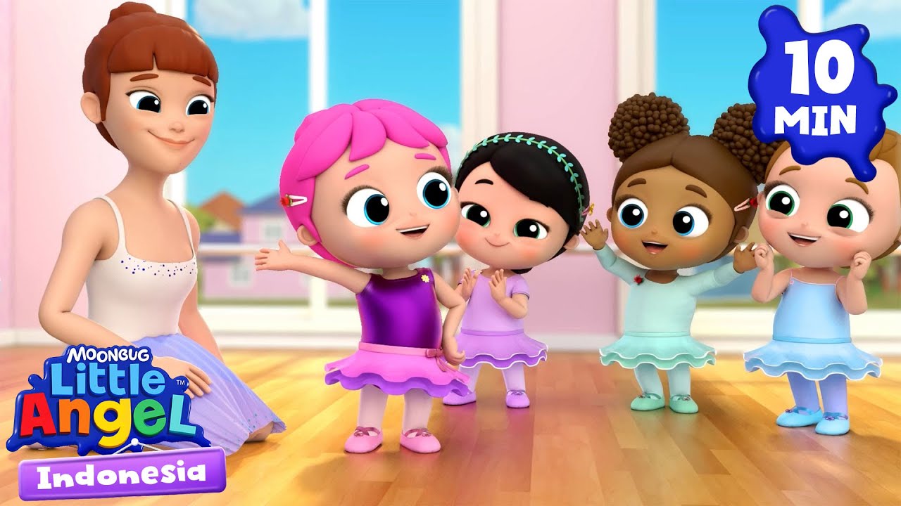 Jill Ingin Jadi Balerina | Little Angel Indonesia | Kartun dan Lagu Anak Favorit