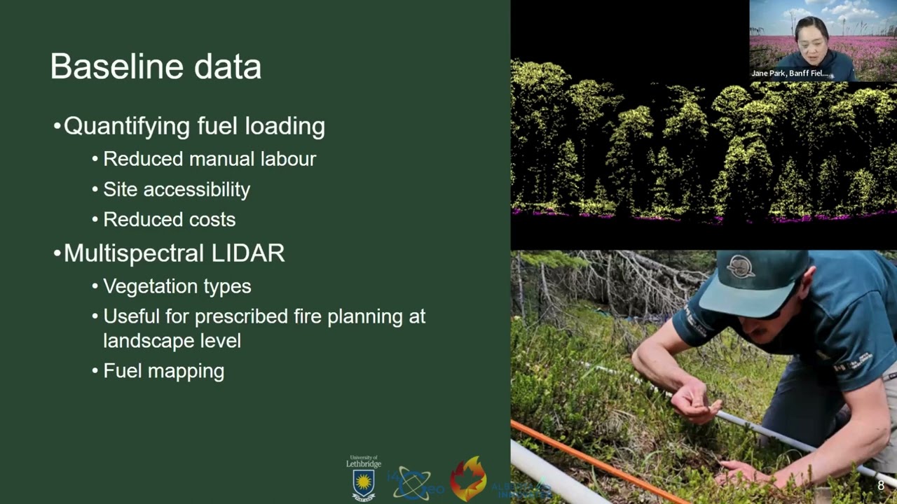 Lidar applications and opportunities in Banff & Jasper National Parks (Lidar 100 micro-session 2)