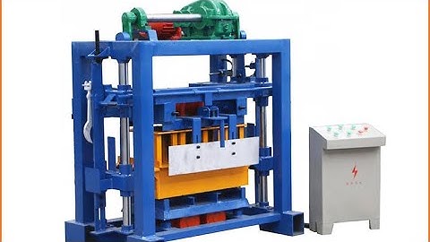 QT40-2 small business interlocking bricks habiterra block machine