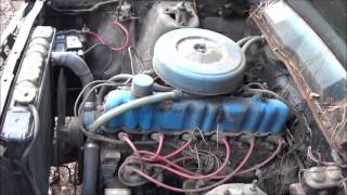 Cold Start 1967 Ford Fairlane 6cylinder