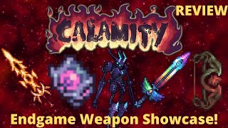 Everything You Need to Know about Endgame Weapons! Terraria Calamity Mod (REVIEW)