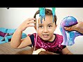 Yüsra Playground Fun Slime Challenge !!! لعب مباريات الشوارع والوحل