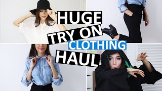 HUGE TRY-ON CLOTHING HAUL!