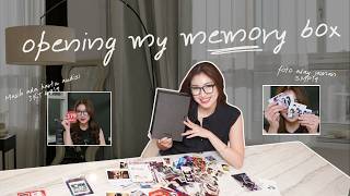 Opening My Memory Box 📦 | Cringey Photos from My Middle School Days?! Opening My Memory Box 📦 | Cringey Photos from My Middle School Days?!