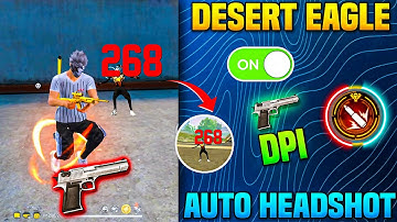 Desert Eagle One Tap Headshot Trick || Free Fire Mein Headshot Kaise Mare || Khuni Gamers