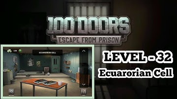 100 Doors - Escape from Prison Gameplay Level 32