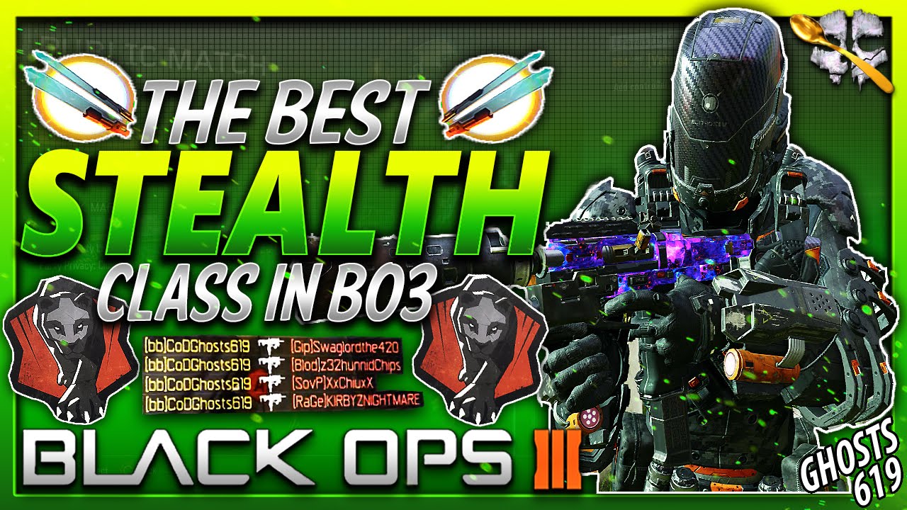 The Best Stealth Class in Black Ops 3! (Pharo Class Setup) YouTube
