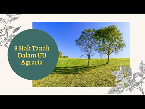 Video: Apakah definisi undang-undang tanah?