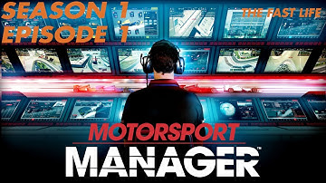 Motorsport Manager Career Mode | Episode 1 - What a start!