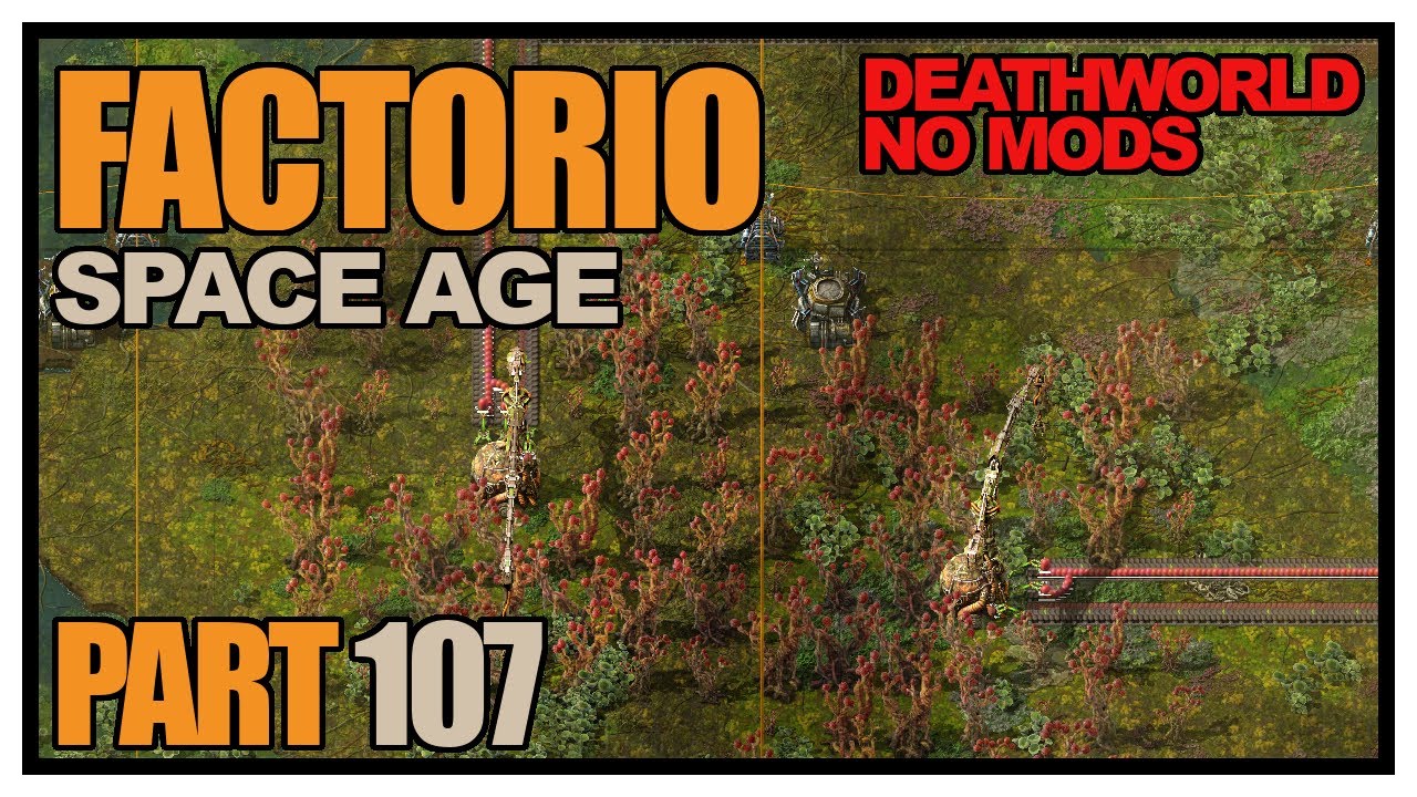 Factorio Space Age - Episode 107 - The great Gleba redesign ...
