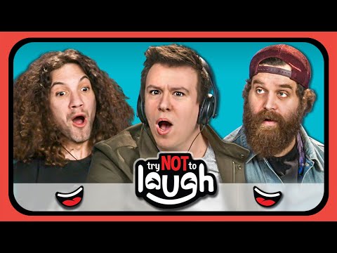 youtubers-react-to-try-to-watch-this-without-laughing-or-grinning-#25