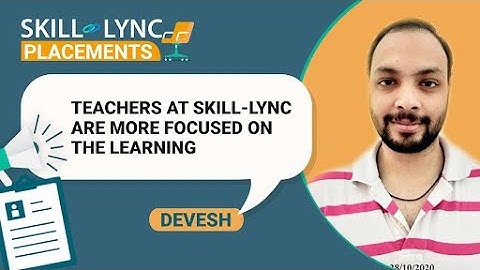 Skill-Lync Placements| How Skill-Lync’s PG Program Helped Devesh Mathur
