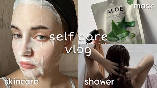 self care day: уход, процедуры и отдых | skincare, self and rest vlog.