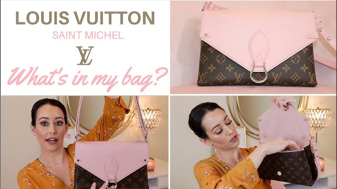 Louis Vuitton Monogram EPI Saint Michel Rose Ballerine