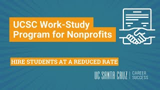 UCSC Work-Study Program for Nonprofits