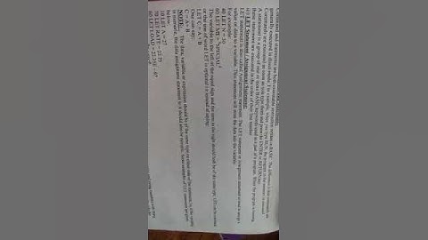 Grade 10 General Group Computer Studies Chapter 8 Programming In BASIC Language Video 7 (b)