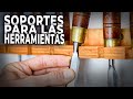 CÓMO HACER SOPORTES Para HERRAMIENTAS - Organizar Herramientas De Carpinteria